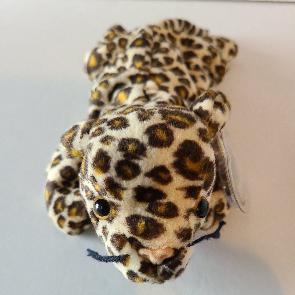 TY BEANIE BABY ''FRECKLES'' THE LEOPARD-1996 MINT WITH TAG GEN6 PE PELLETS
